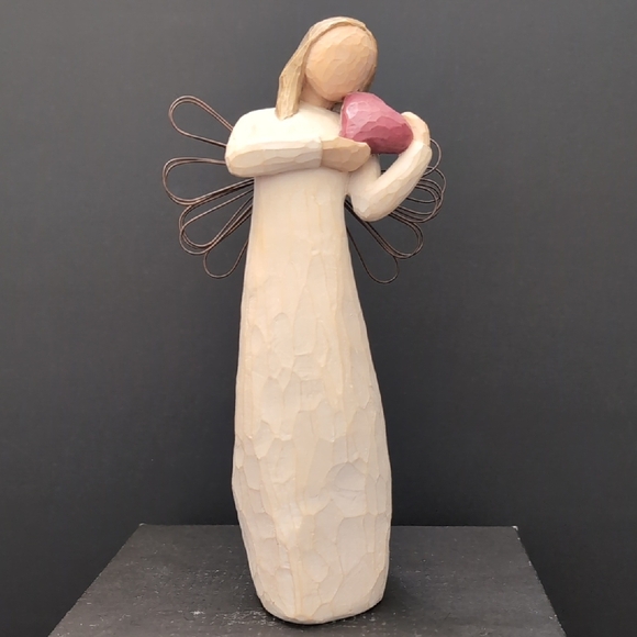 2000 Willow Tree,Angel of The Heart Figurine. - Picture 1 of 7